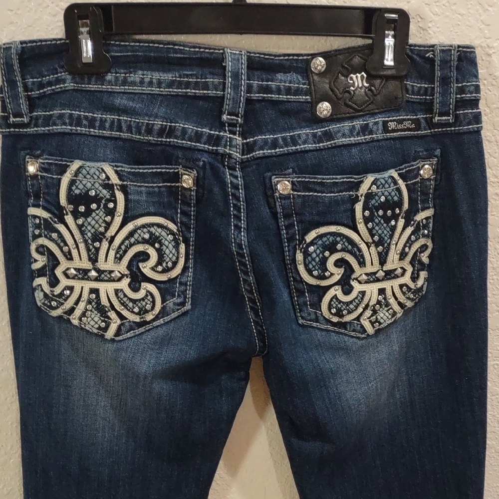 MISS ME Signature Boot  Blue Jeans. - Picture 4 of 17